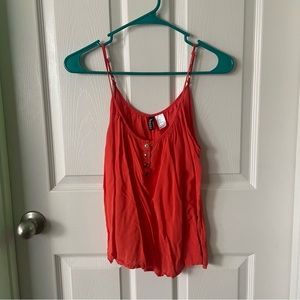 H&M Flowy Spaghetti Strap Top